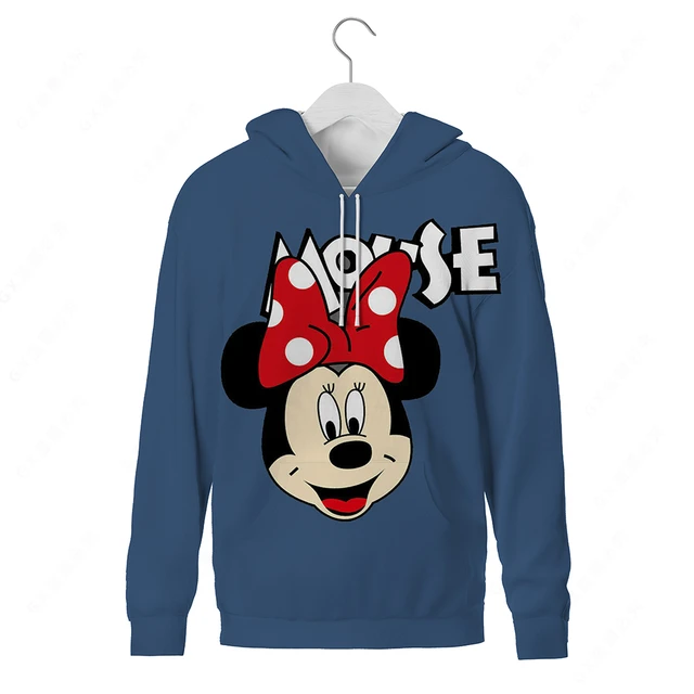 Sudadera Con Capucha De Mickey Mouse Para Hombre, Divertido, Suéter Con Estampado 3d, De Calle A La Para Niños - Hoodies & Sweatshirts - AliExpress