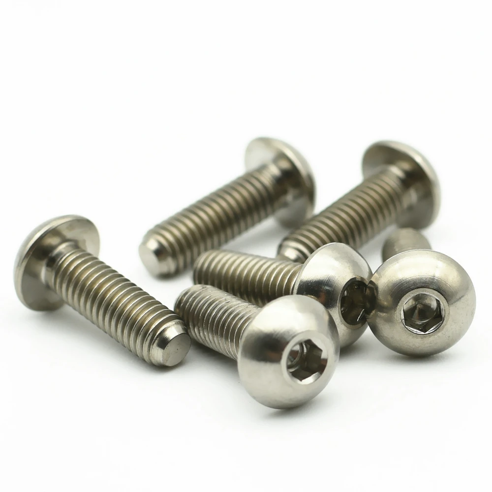 Титановые болты для модификации велосипеда M5 x16mm ферменная головка M5* 16 винт из титанового сплава велосипедный код стойки установка крепеж