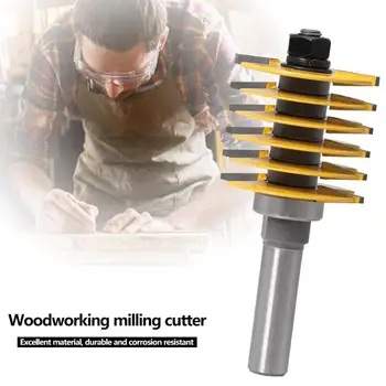 

T Handle Wood Engraving Milling Cutter Router Bits Woodworking Hand Tool