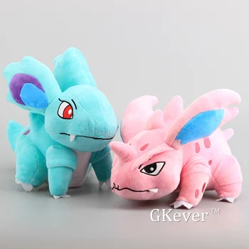 

Height 25 cm Anime Pikachu Eevee Gengar Series Nidorina Nidorino Plush Toys Doll Japan Cartoon Soft Stuffed Toy Baby Kids Gift