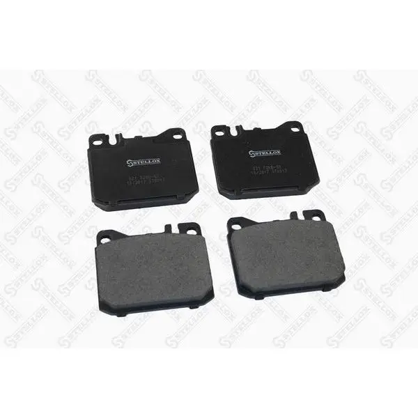 Колодки дисковые передние с антискр. пл.\ MB W123 2.0-3.0D/TD 76