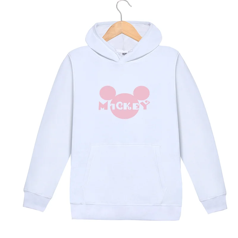 

Women Hoodies Mickey Casual Loose Plus Size Fleece Autumn Winter Sweatshirts Female Sport Outwear Cartoon Print Pullovers Womens