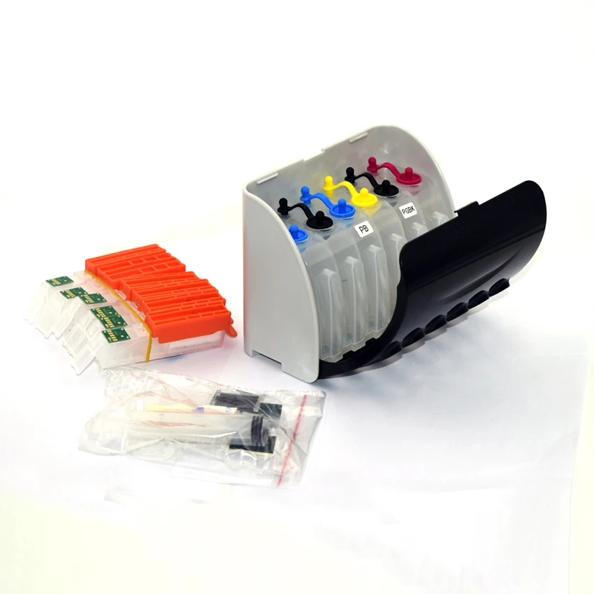 

6Color PGI-580 CLI-581 Ciss System for Canon PIXMA TS8150 TS8151 TS8152 TS9150 TS9155 Printer with Permanent Chip