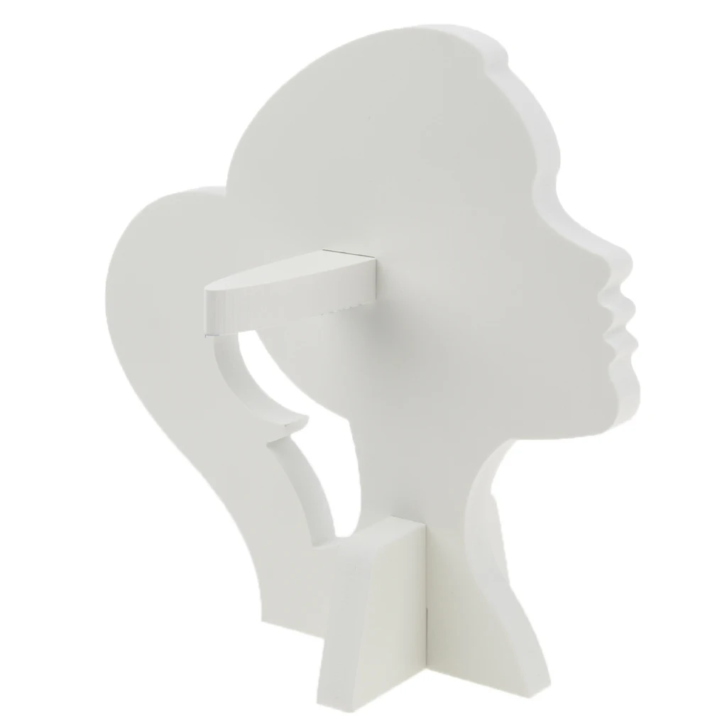  PVC Male / Female Manikin Head Display Show Stand Rack Holder For Eye Glasses