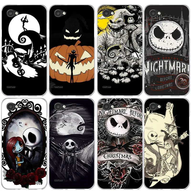 

Jack Sally Nightmare pattern Slim Silicone Soft TPU Phone Cases LG V10 V20 V30 G2 G3 Mini G4 G5 G6 K4 K7 K8 K10 2017 Nexus 5X