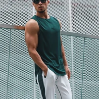 T Shirts Tops Tee Summer Plain Gym Muscle Tank Top Vest Summer marathon quick-drying sports vest men’s sleeveless waistcoat