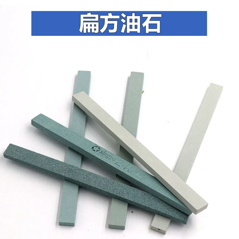 

Mini Oilstone Sharpening Stone Carborundum Nail File Millstone Grinding Whetstone 150*12*6MM Flat Square