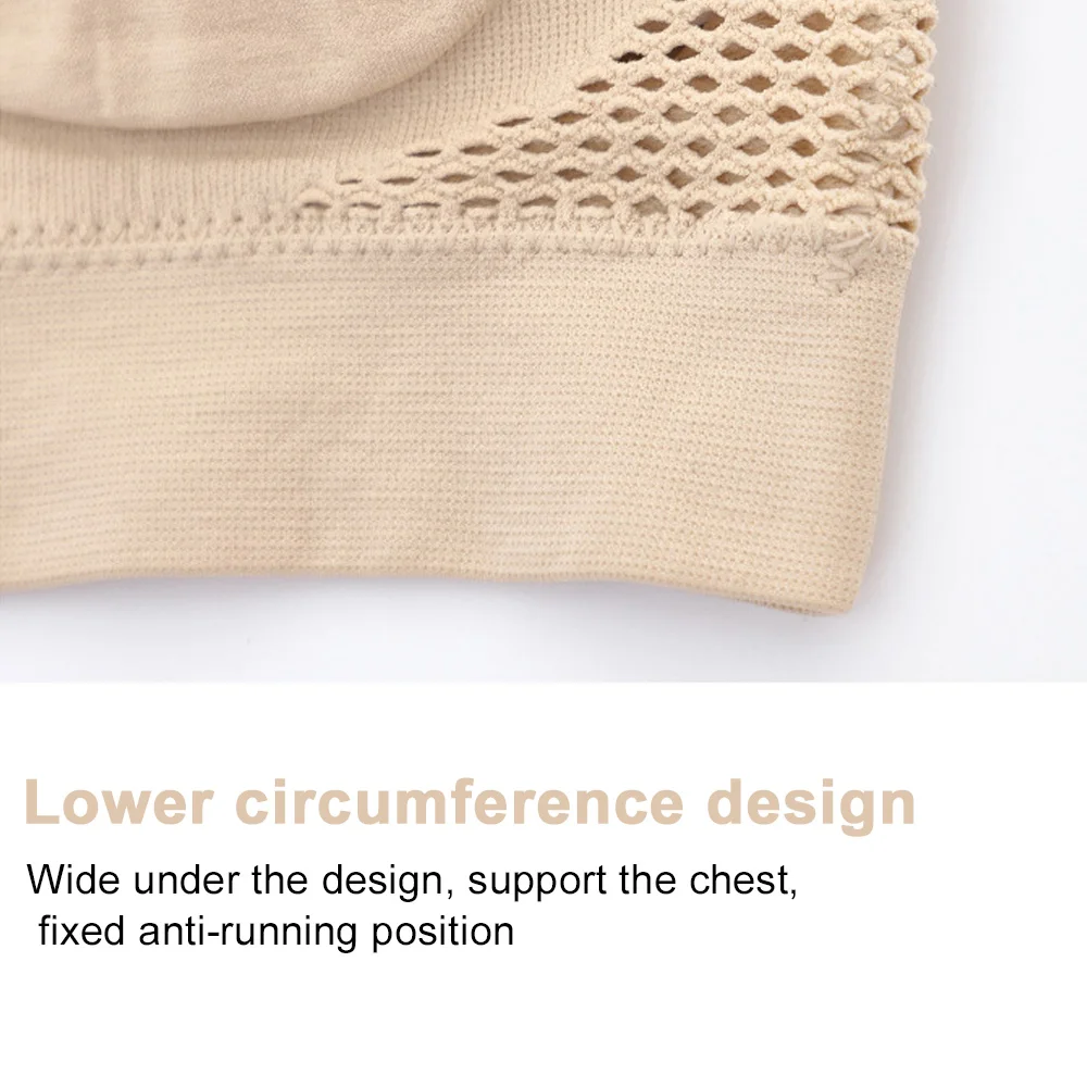 Полная чашка спортивный бюстгальтер женский бандаж без стального кольца для бега ударопрочный нейлон Спортивное нижнее белье спортивные бюстгальтеры мягкая спортивная одежда Очаровательная