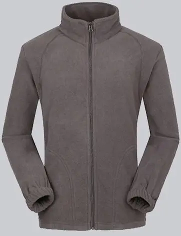 Men gray Fecocozy мужская женская уличная флисовая походная куртка спортивная походная теплая зимняя куртка Треккинг пальто для альпинизма рыбалки лыжного спорта - Цвет: Men gray