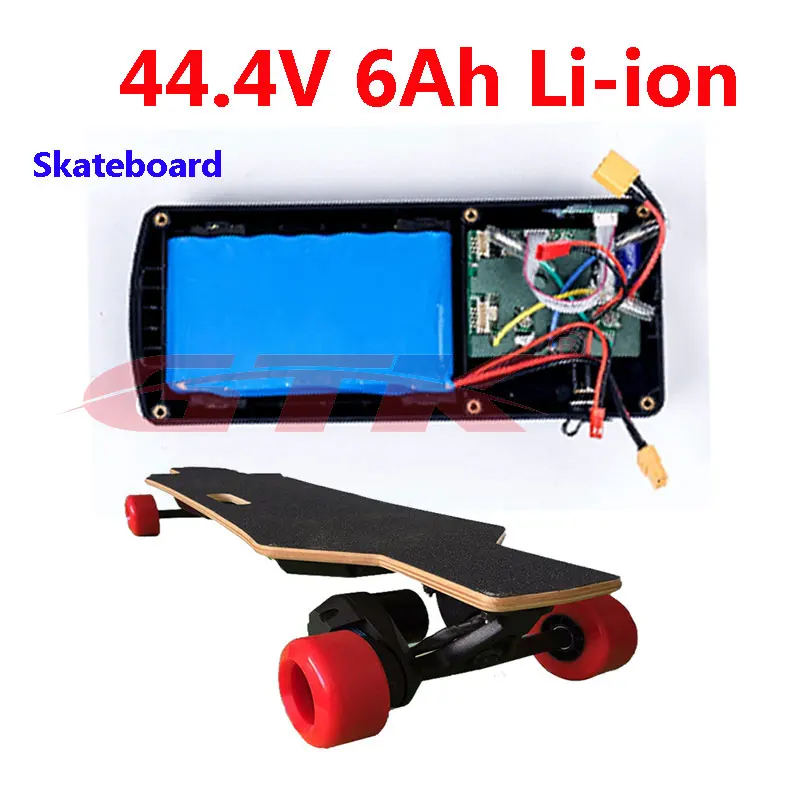 GTK Great power 44.4V 6Ah lithium ion battery pack 12S2P electric