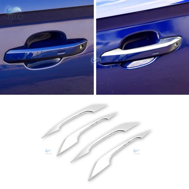 For Audi A4 A5 Q5 B9 F5 FY Chrome Door Handle Trims Cover Strips