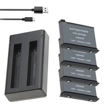 Batterie Li ion Rechargeable pour Insta360 ONE X2, 360 mAh, Compatible avec la caméra daction Insta 1700 One X 2 