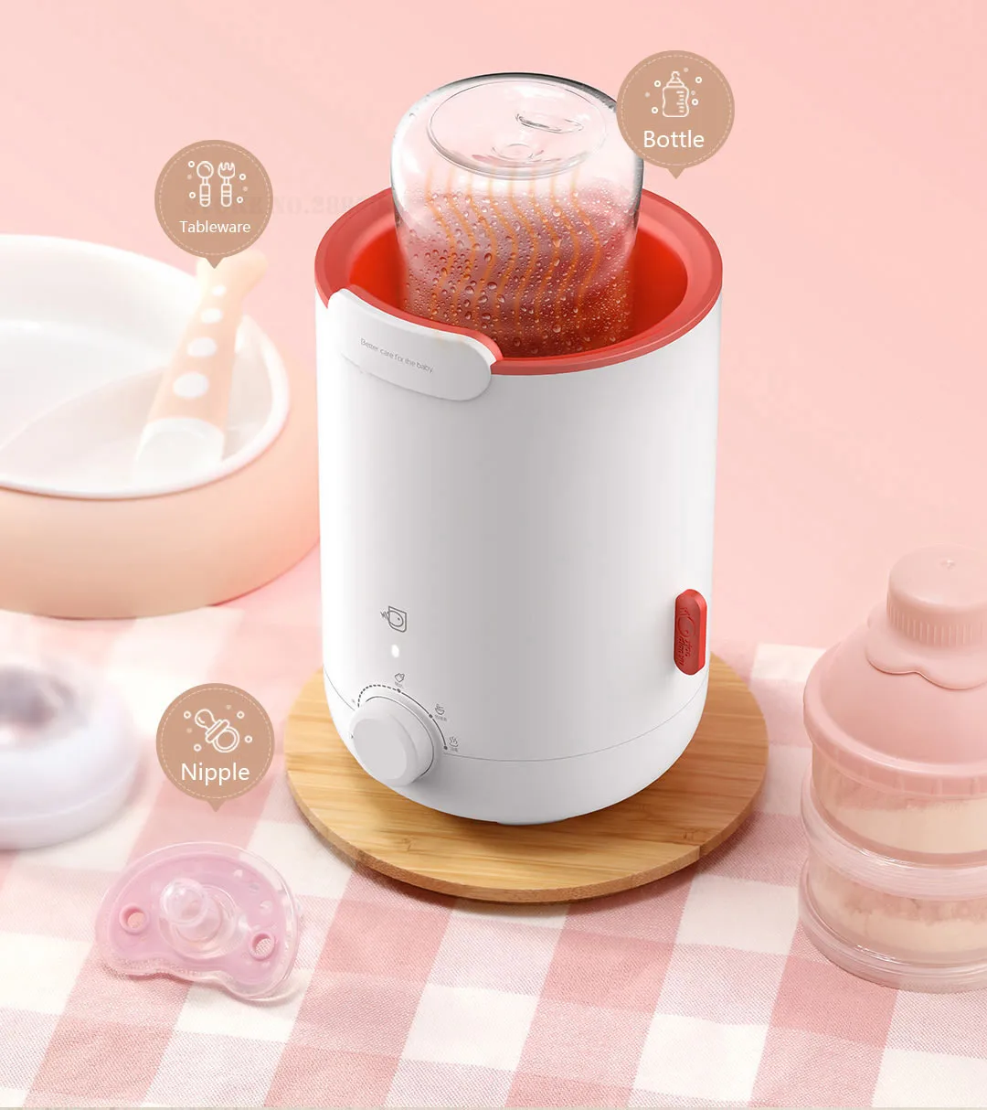 Xiaomi Youpin Xiaodianyu многофункциональное теплое молоко DY_NQ01 360 ° даже теплое молоко 5 функций s 24H постоянная температура Бутылка класса