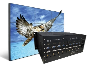 

Max. 16x16 Mixed HDMI Matrix Switch Switcher Housing Chassis Case Slot Plug-in HDCP 1080P 4K*2K HDMI/DVI/VGA/AV Ethernet APP