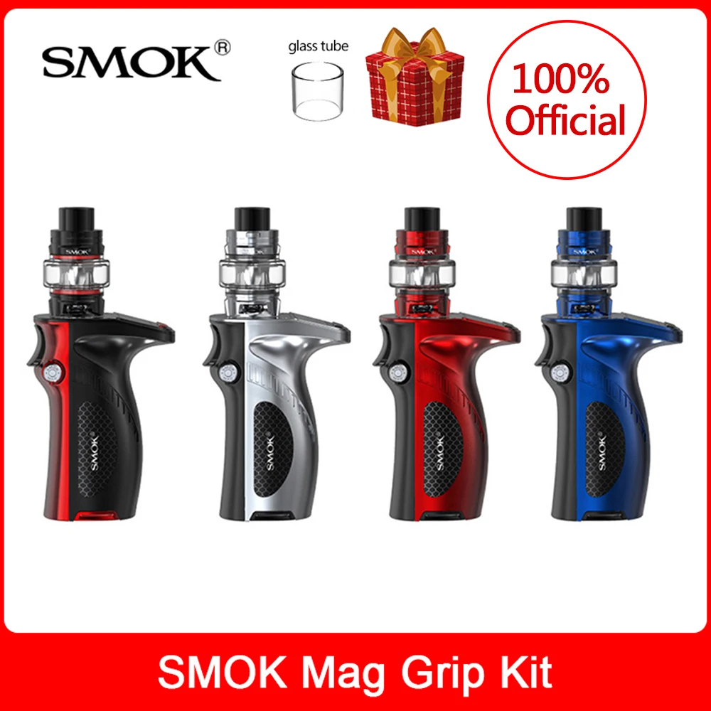 [Испания] оригинальный набор SMOK Mag Grip Kit 100 Вт & R Kiss 200 TFV8 Baby V2 Tank S1 S2 Coil Vs x priv g