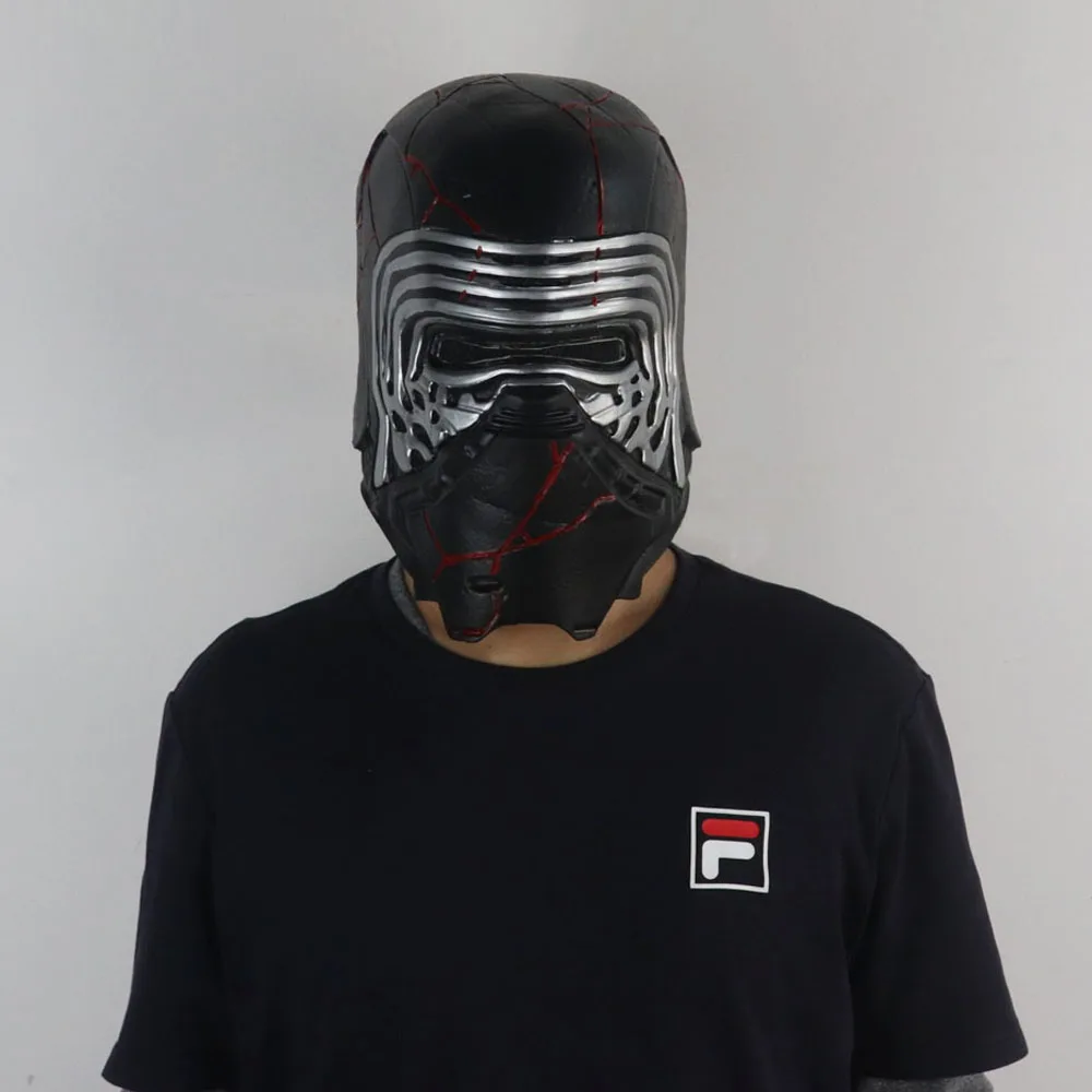 Маскарадная маска из фильма Звездные войны для лица Kylo Ren Cos солдата Хэллоуина