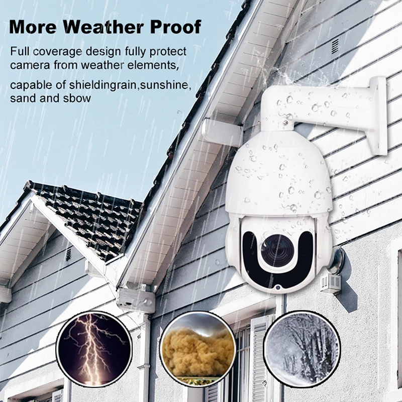 HD 1080P AHD TVI PTZ Camera 5MP 2MP 30X Zoom Security CCTV AHD CVI CVBS Dome Camera Weatherproof Vi