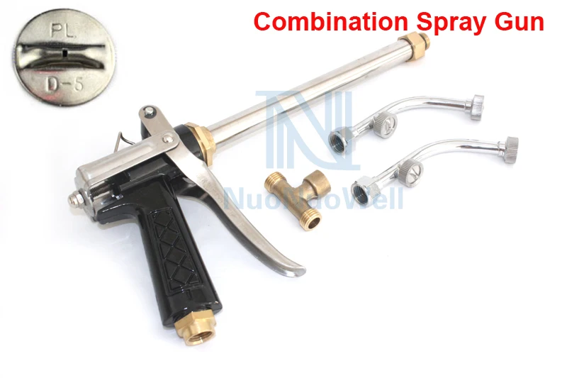 combination sprayer NuoNuoWell распылитель пестицидов фруктового дерева Веерообразный сельскохозяйственный Мелкодисперсный распылитель сопло для полива сада распылитель - Цвет: combination sprayer
