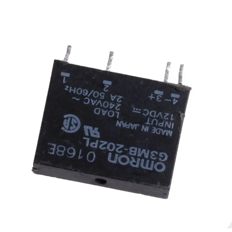 Твердотельные реле G3MB-202PL DC-AC PCB SSR в 12 В DC Out 240 В AC 2A Q84A