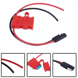 Câble d'alimentation pour Radio Mobile Cdm1250 Gm360 Cm340 avec fusible pour Gm3188, Gm3688, Gm1280, Gm140 Pro5100, Pro7100 L7i3 
