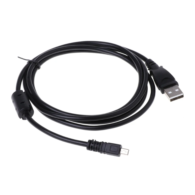 Камера USB кабель для передачи данных UC-E6 шнур 1,5 м для Nikon Sanyo Pentax с магнитным кольцом LX9A