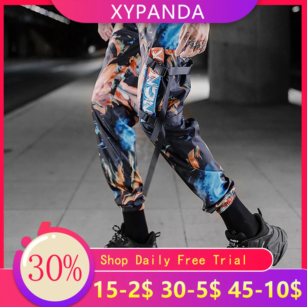 XYPANDA Tide/Фирменный комбинезон-карго модные Дикие Спортивные штаны осенние мужские