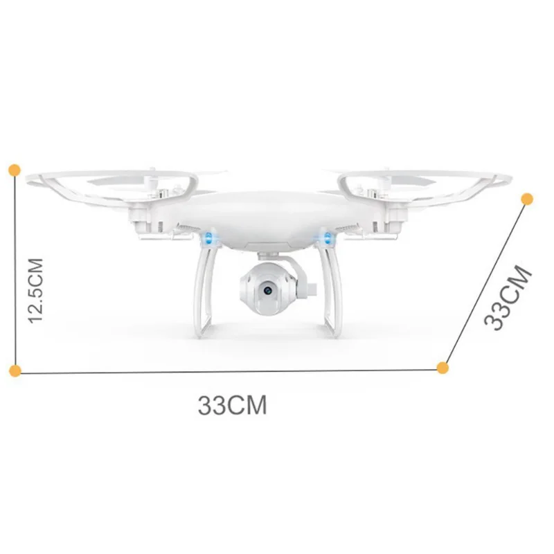 Rc Quadcopter Drone 2.4G Smart Selfie Wifi Fpv Aircraft With 480P/720P Camera Real-Time Camera Altitude Hold 3D Flips