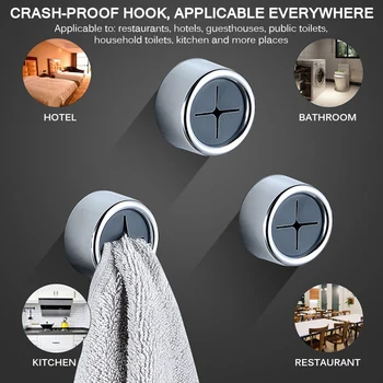 

3pcs Self Adhesive Towel Holder Wall Mount Wash Cloth Hook Holder Bathroom Storage Rack towel hanger holder Bathroom rack