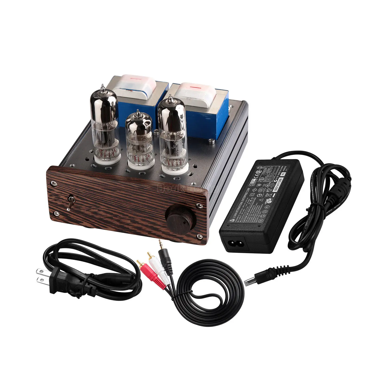 Nobsound Mini 6N6+ 6N2 усилитель вакуумной трубки HiFi SEPP класса AB Настольный усилитель мощности