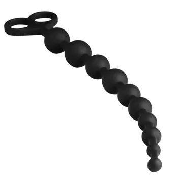 34cm Long Small Anal Beads Silicone Butt Plug Anal Balls Sex Toys For Adult Woman Gay Male Prostate Massage Erotic Anus buttplug 6