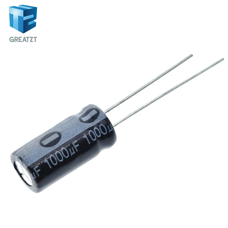 GREATZT 10/50/100 Stück 1000 uF 16 V 8*16 DIP Aluminium-Elektrolytkondensator 1000uF 16V 16V 1000uF 16 V 1000 uF – Detail 6