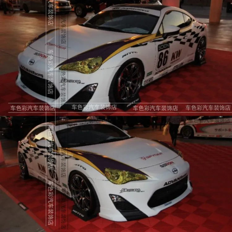 Автомобильные наклейки для Subaru BRZ внешний вид тела модифицированные наклейки для Toyota 86 индивидуальные спортивные декоративные автомобильные наклейки