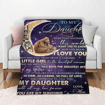 

Flannel Blanket Winter Keep Warm Bed Sleep Decorative Letter And Map Pattern Sofa Living Room Rest Watch Movie Large Blankets