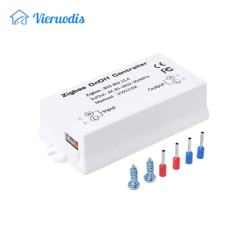 

Zigbee Wireless Switch DIY Relay Smart Home Automation Modules Compatible Echo Alexa SmartThings ON OFF Remote Controller