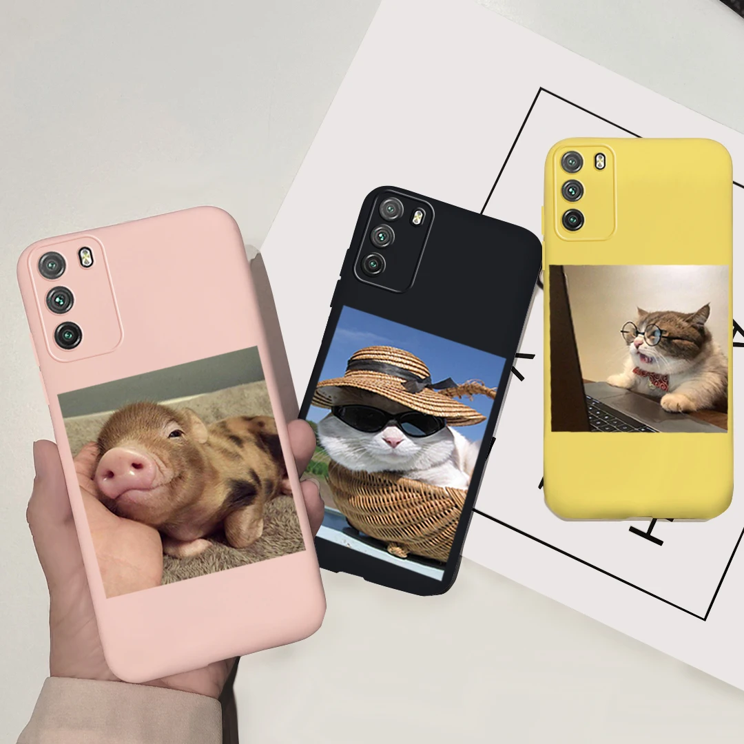 Для Xiaomi Poco M3 чехол 2020 6 5 "силиконовый мягкий Fundas для крышка PocoM3 м 3 бампер