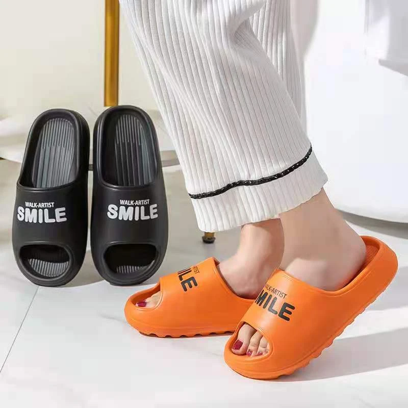 2022 ColorLeisure Man And Women Indoor Bathroom Anti-slip ShoesThick Platform Slippers Summer Beach Eva Soft Sole Slide Sandals