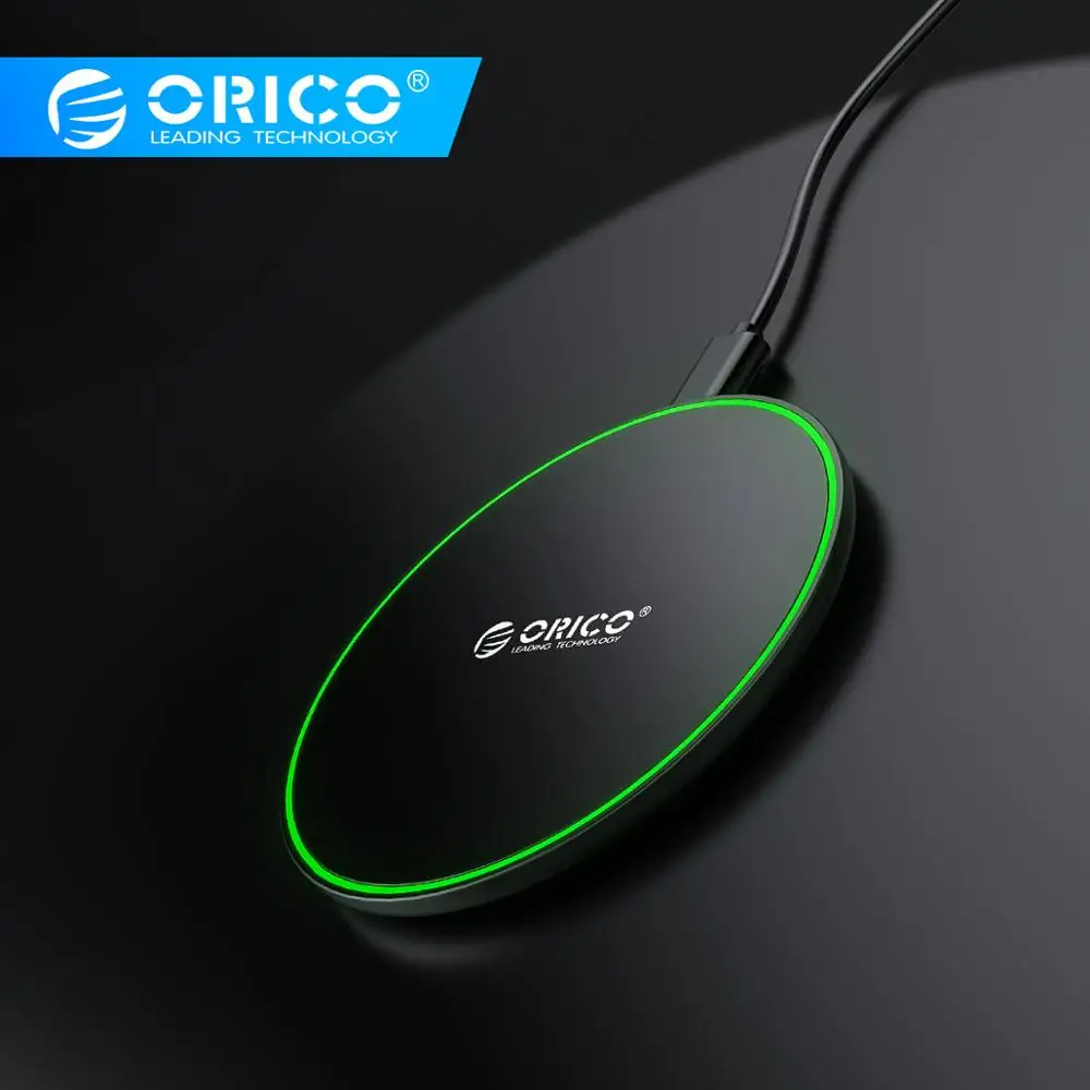 ORICO Qi Drahtlose Ladegerät 10W Wireless Charging Pad für iPhone 11 Samsung Xiaomi Drahtlose Ladeg