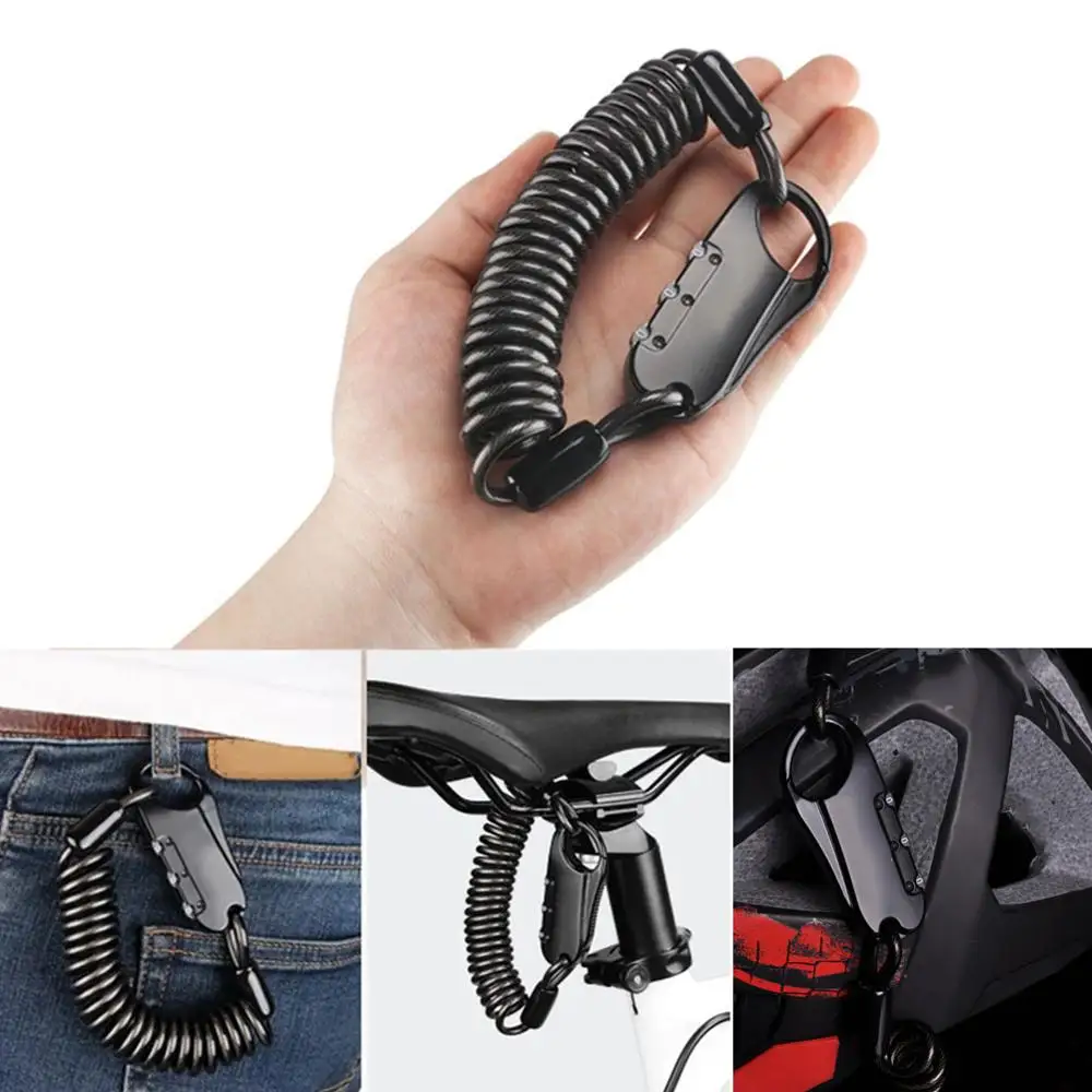 

Portable Cycling Supplies Mini Bicycle Lock Mountain Road Portable and Easy to Use Suitable for Many Bicycle Parts 30DC10