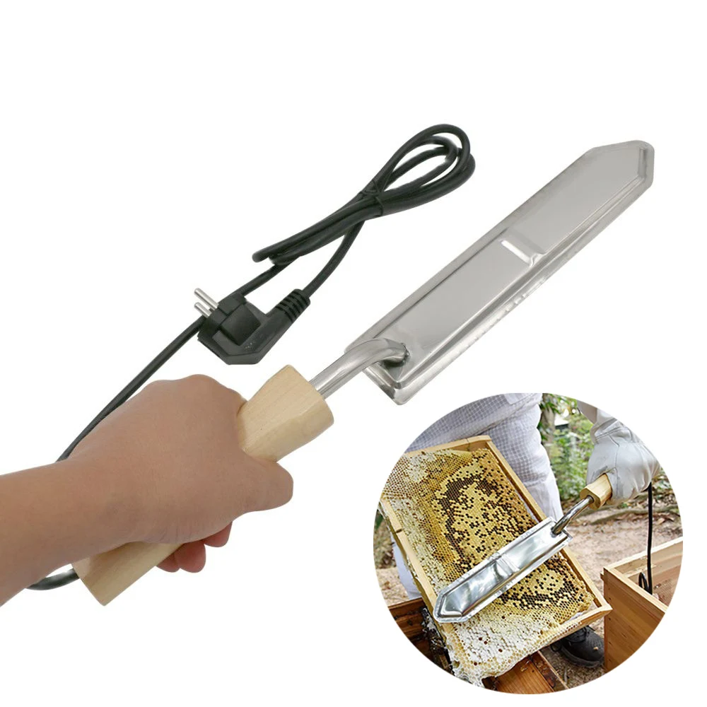 

Electric Heating Honey Cutting Knife Beehive Beekeeping Equipment Heats Up Quickly Cutter Extractor 220V EU/UK/US Plug Bee Tool