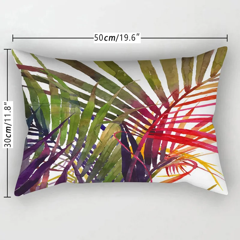 Fundas de Cojines 50x50 cm Grande Funda Cojin Exterior Impermeable  Decorativa Hoja de Monstera Moderne été Funda de Almohada Decoracion para