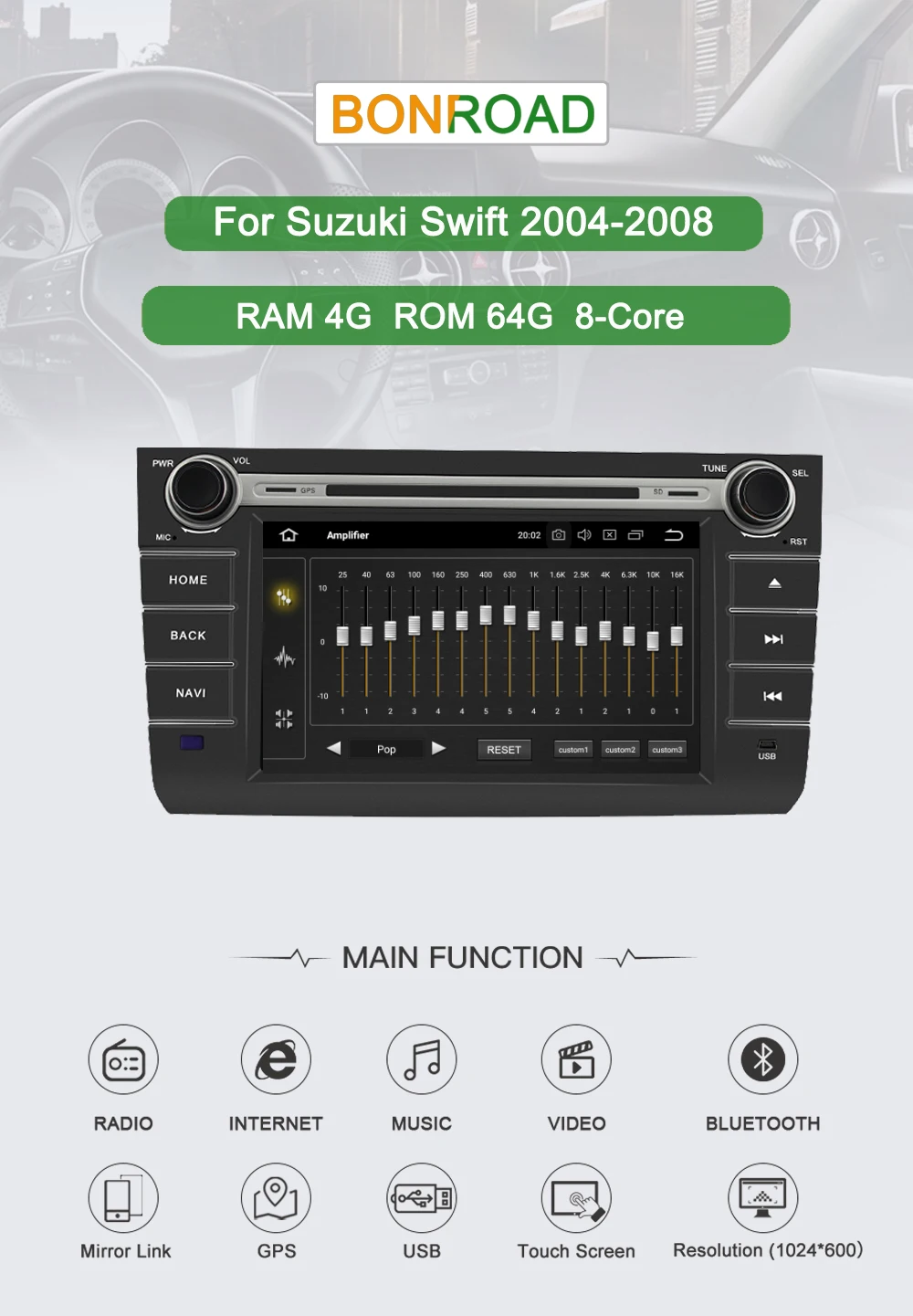Cheap BONROAD Android Car Multimedia Player stereo receiver For Suzuki Swift 2009-2014 With dvd video CD Car Player Navigation Radio 0 Cheap BONROAD Android Car Multimedia Player stereo receiver For Suzuki Swift 2009-2014 With dvd video CD Car Player Navigation Radio 0