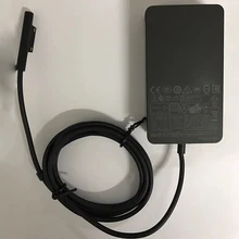 Carregador tablet para ac 15 v 2.58a 44 w adaptador de carregador para microsoft surface pro 5/pro 6 1796 1800 carregador de cabo carregador de bateria