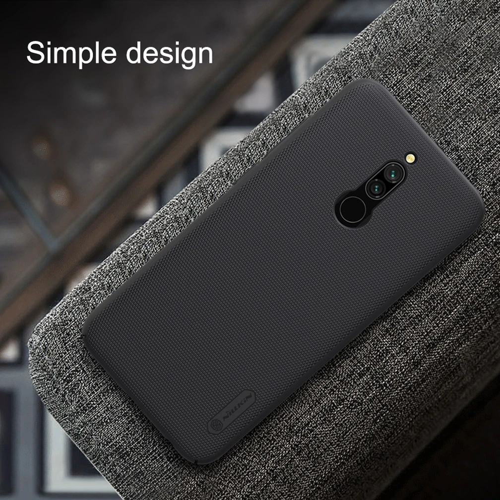 Чехол для Xiaomi Redmi 8, чехол Nillkin, высокое качество, Супер Матовый экран, Жесткий ПК, чехол для телефона Xiaomi Redmi 8
