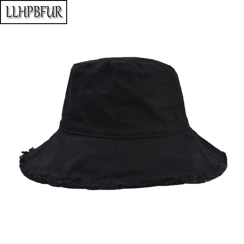 Панама женская повседневная брендовая однотонная в стиле хип-хоп летняя шапка