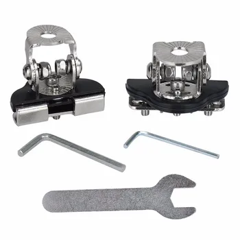 

2 Pcs Car Stainless Steel Pillar Hood Mounting Bracket Clamp Holder Led Work Light Bar Clamp 304 Stainless Steel Offroad