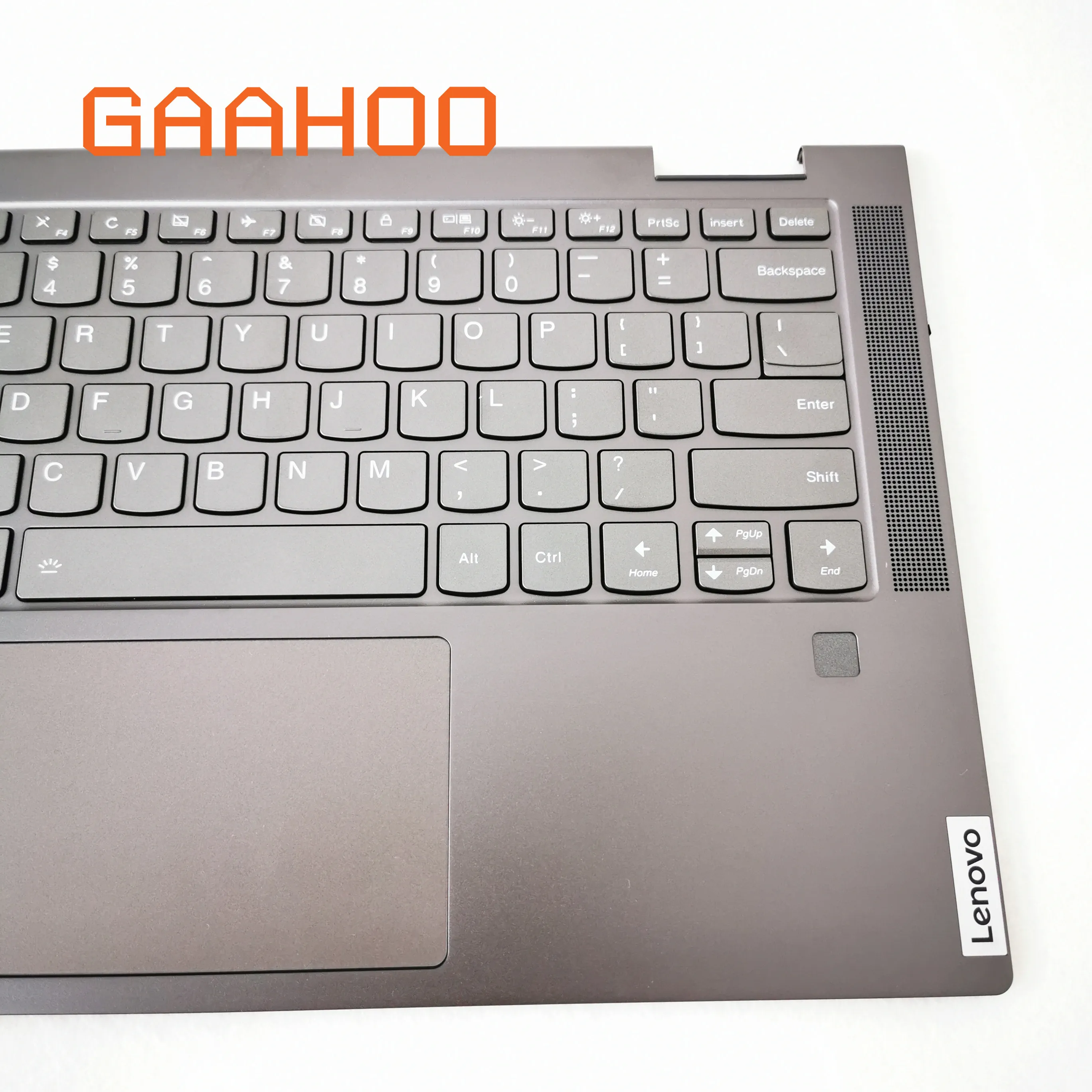 Laptop Case For Lenovo Yoga C740 14 Series Laptop Palmrest Assembly W Touchpad Backlit Us Keyboard Fingerprint Scan Grey Laptop Bags Cases Aliexpress