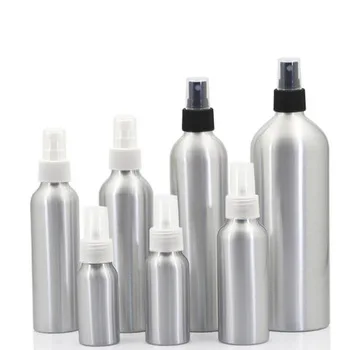 

Cosmetic 250ml/150ml/120ml/100ml/50ml/30ml Spray Bottle Durable Aluminum Empty Refillable Travel Bottles for Lotion Perfume