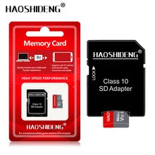 Горячая карты памяти 128 Гб 64 Гб SDXC micro sd карта 32 ГБ 16 ГБ 8 ГБ 4 ГБ флэш-карта SDHC cartao de memoria C10 microSD/TF карта