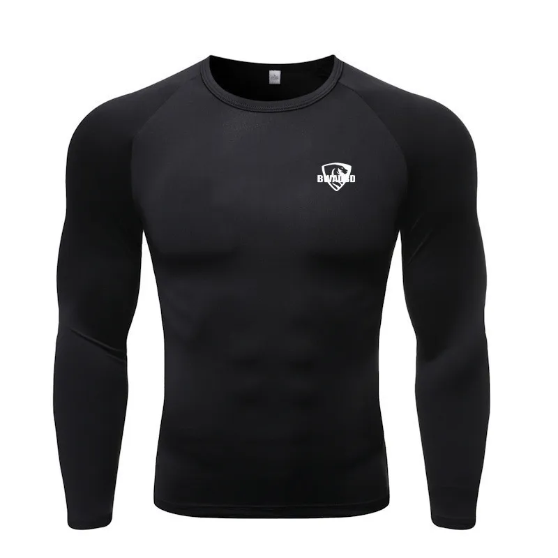 Redesign Recharge Nylon Sports Compression Top Half Sleeves (Small