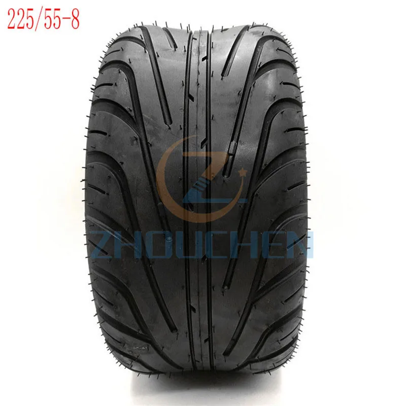 225/55-8 шины 225/40-10 шины 18x9. 50-8 передние или задние 8 дюймов 10 дюймов 6PR электрический скутер вакуумные шины для Harley китайский велосипед
